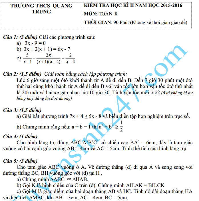 Cách vẽ hình chiếu vật thể công nghệ 8