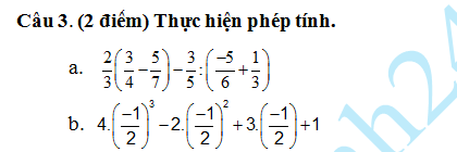 De thi hoc ki 1 lop 7 mon Toan 2015 - PTDT noi tru Son La