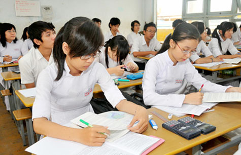 Đề thi học kì 1 môn Hóa lớp 12- Quảng Xương năm 2015