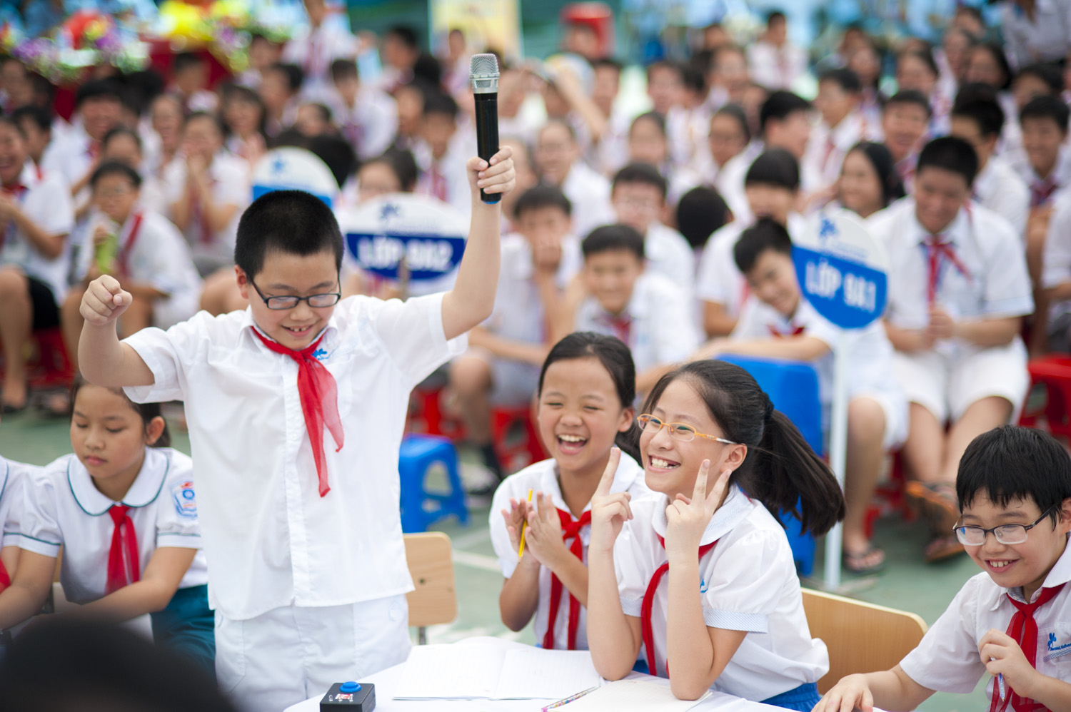 Đề thi giữa học kì 1 môn Tiếng Việt lớp 5 trường Tiểu học Hùng Thắng năm 2014