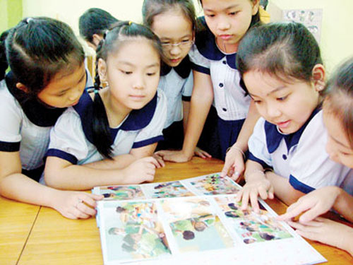 Đề thi cuối học kì 1 môn Tiếng Việt lớp 3 trường Tiểu học Lê Văn Tám 2014
