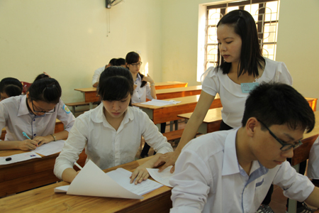 Đề thi 8 tuần giữa học kì 1 lớp 6 môn Toán năm 2015 - Xuân Trường