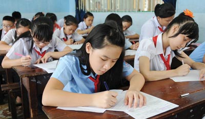 Đề kiểm tra giữa học kì 1 môn Toán lớp 7 trường THCS Yên Phong 2016