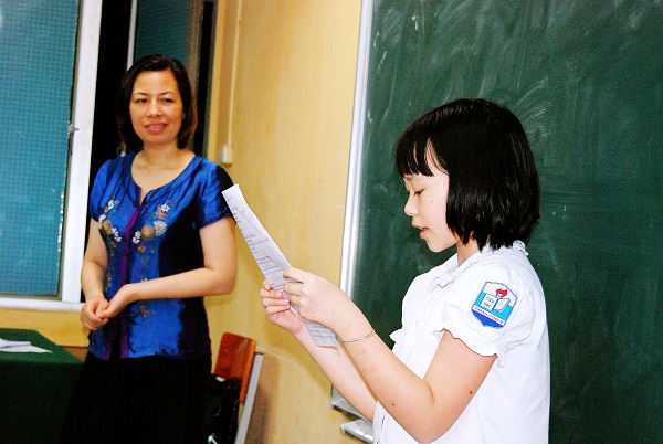 Đề thi học kì 2 lớp 5 môn Tiếng Việt năm 2015 - TH Trung Giang 1