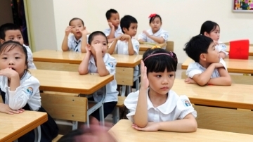 Đề thi học kì 2 lớp 1 môn tiếng Việt năm 2014 tiểu học Kim Đồng