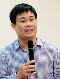 Cục phó Quản lý chất lượng (Bộ Giáo dục và Đào tạo), TS Sái Công Hồng. Ảnh: Quỳnh Trang.