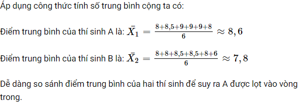 Số Trung Bình Cộng