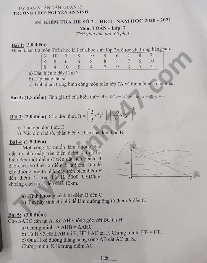 Cách Tính Trung Bình Cộng của Dấu Hiệu Lớp 7 - Hướng Dẫn Chi Tiết