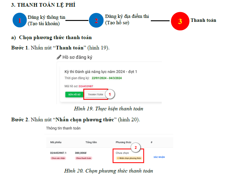 Lệ phí thi đánh giá năng lực Đại học quôc gia HCM 2024