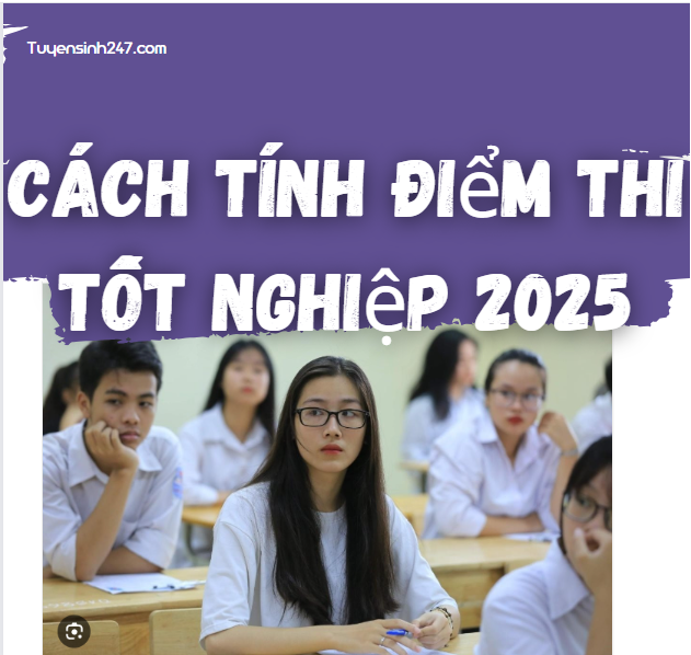 Cách tính điểm tốt nghiệp THPT 2025 mới nhất