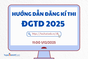 Hướng dẫn từng bước đăng ký thi ĐGTD ĐH Bách khoa HN (TSA) năm 2025